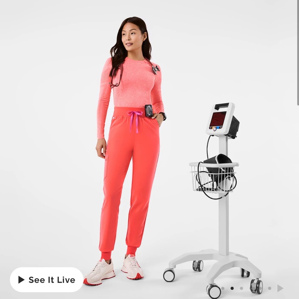 Figs high waisted Zamora scrub pants